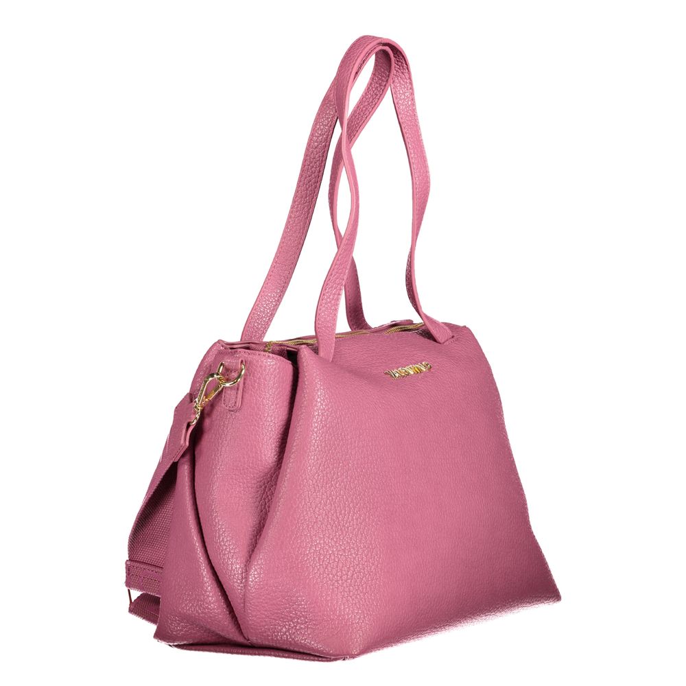 Mario Valentino Pink Polyethylene Handbag