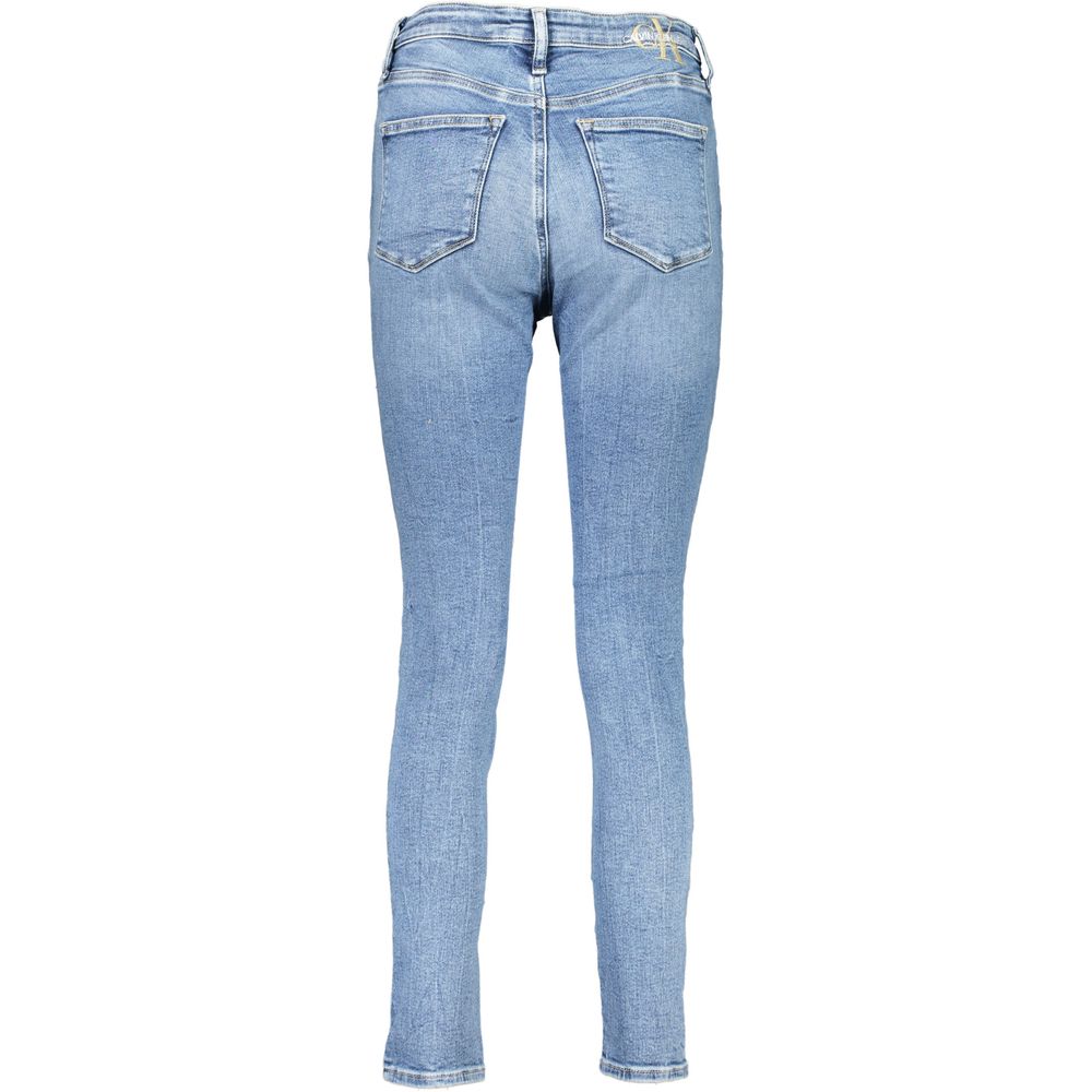 Calvin Klein Blue Cotton Jeans Denim