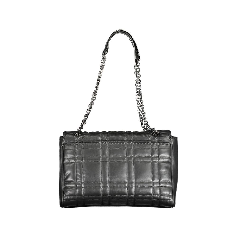 Calvin Klein Black Polyester Handbag