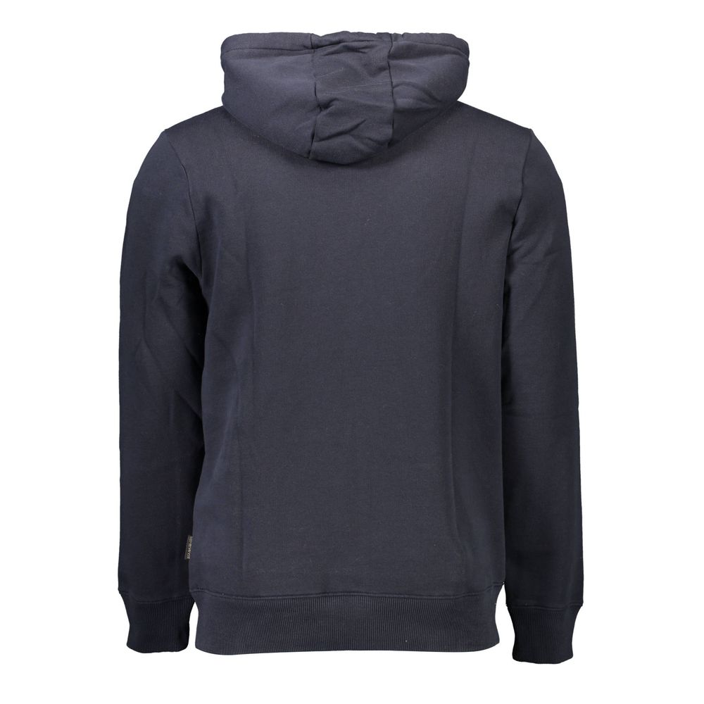 Napapijri Blue Cotton Sweatshirt
