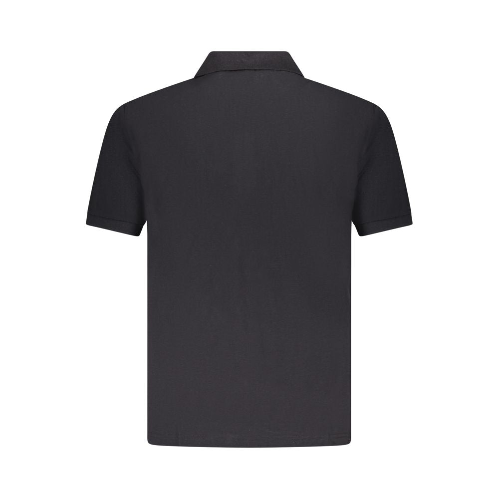U.S. Grand Polo Black Cotton Men Polo Shirt