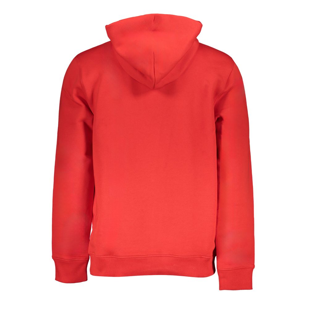 Tommy Hilfiger Red Cotton Sweatshirt