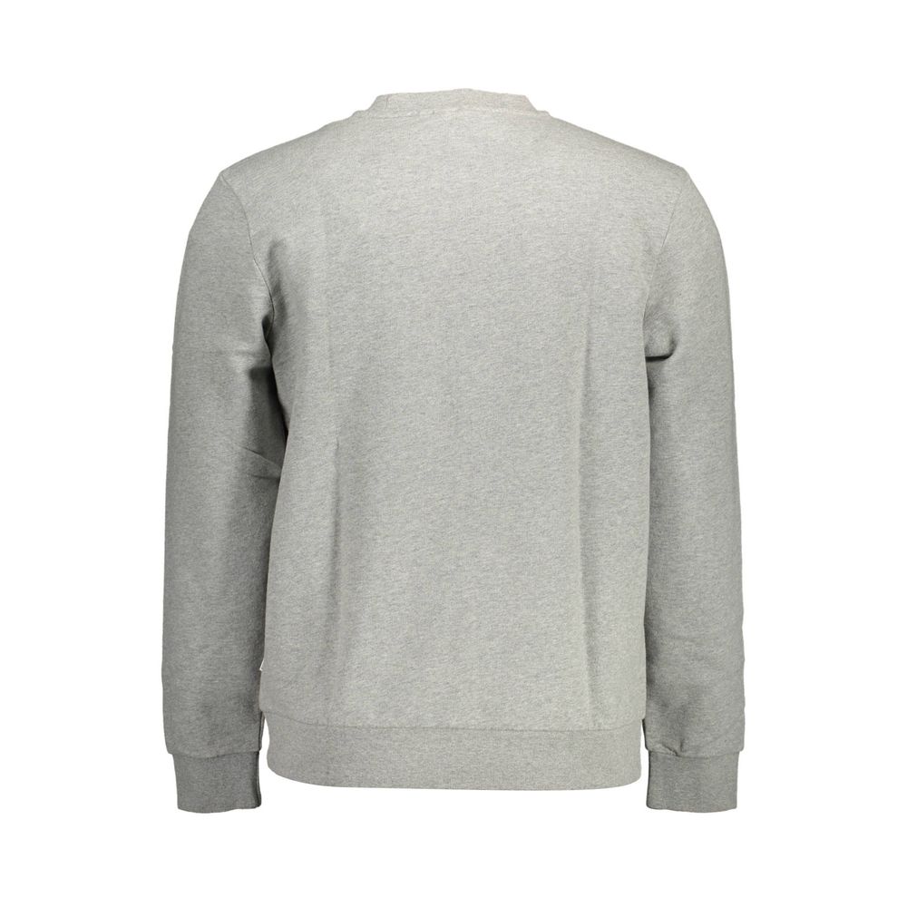 Napapijri Gray Cotton Sweatshirt