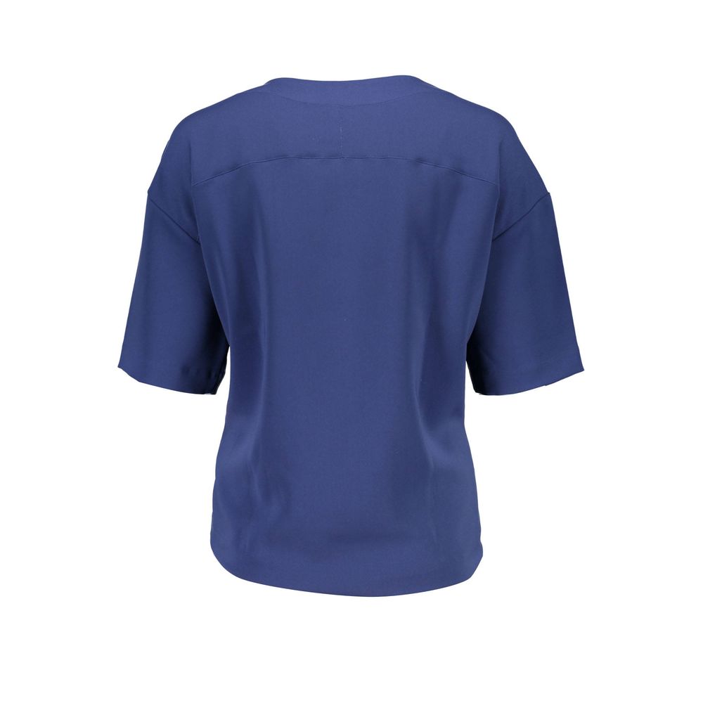 Gant Blue Cotton T-Shirt