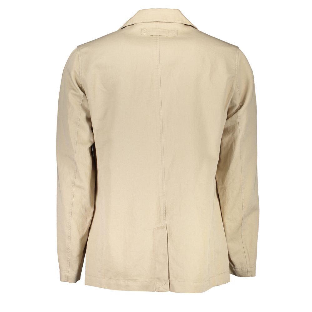 Gant Beige Cotton Jackets & Coat