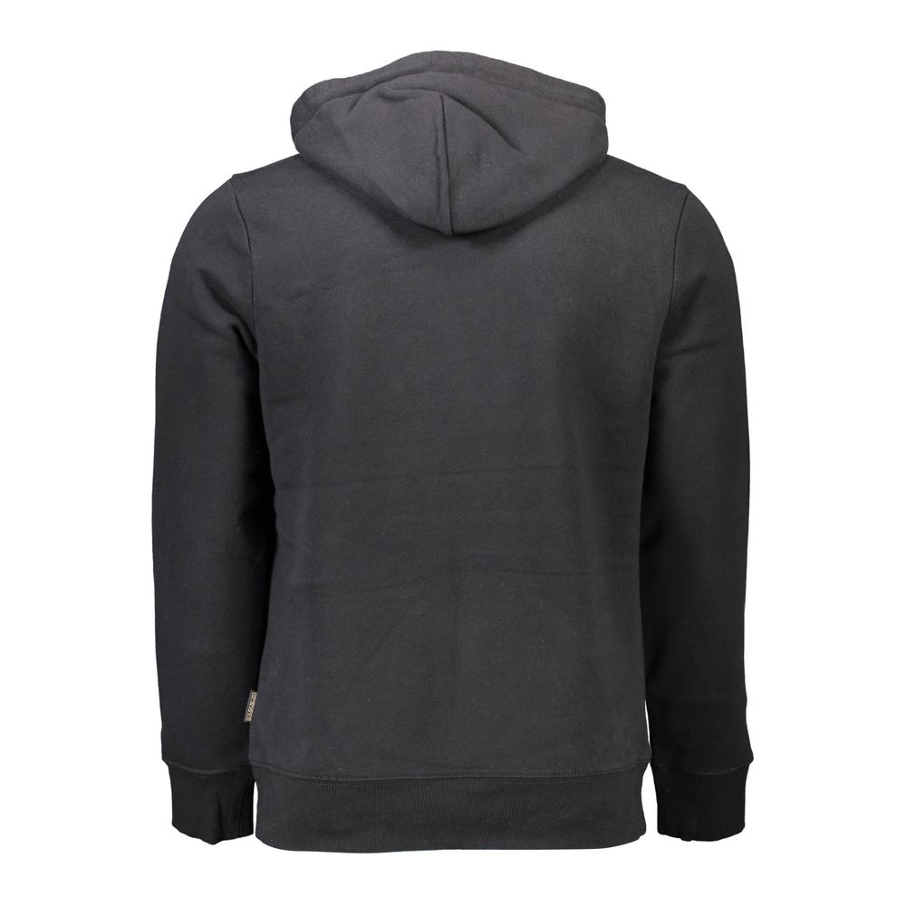 Napapijri Black Cotton Sweatshirt