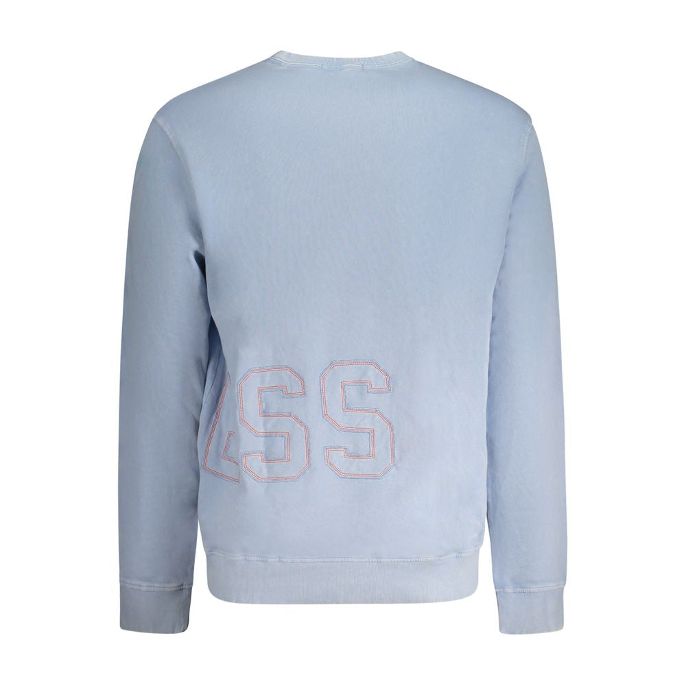 Guess Jeans Blue Cotton Sweatshirt