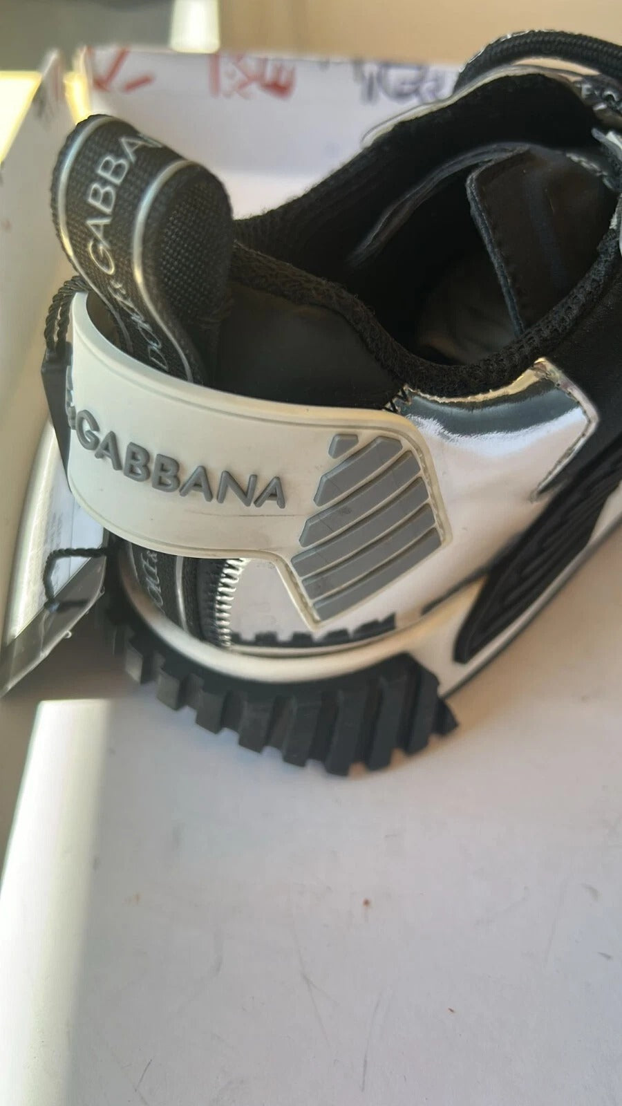 Dolce & Gabbana Multicolor Lace Up Low Top NS1 Sneakers Shoes