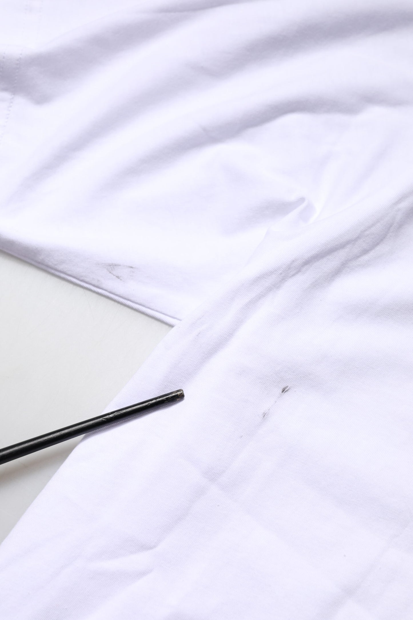 Dolce & Gabbana White Cotton Logo Print Crew Neck T-shirt