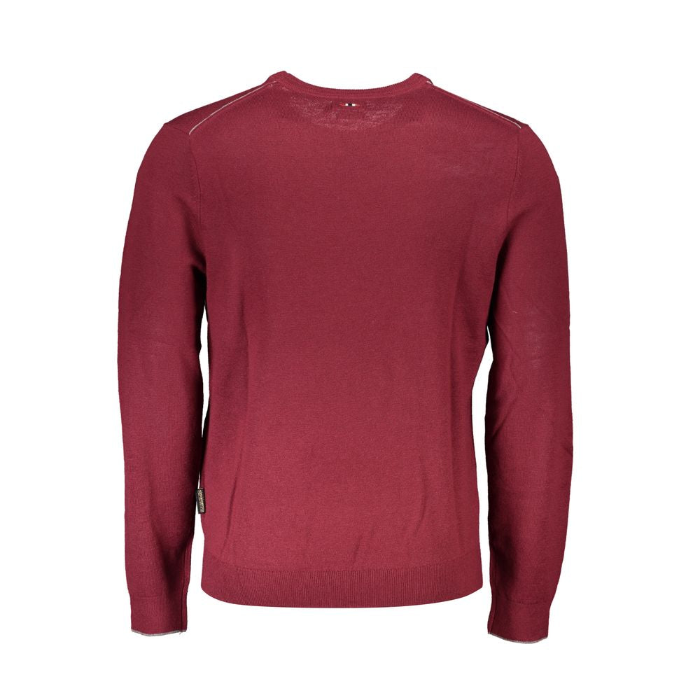 Napapijri Red Fabric Sweater