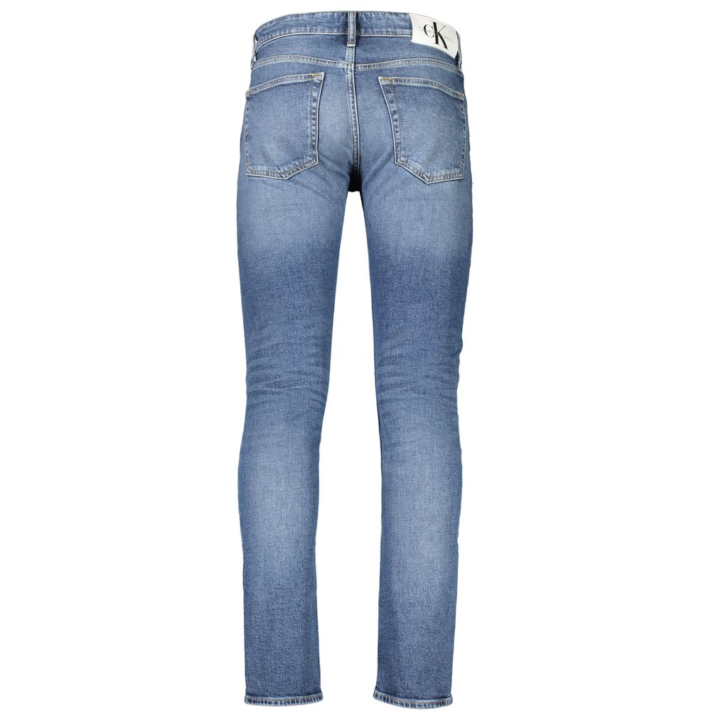 Calvin Klein Blue Cotton Jeans Denim