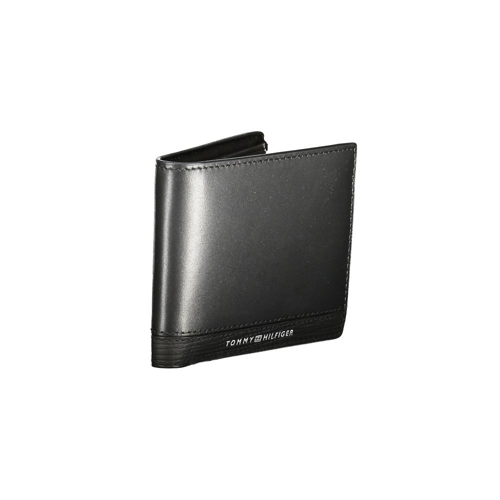 Tommy Hilfiger Black Leather Wallet