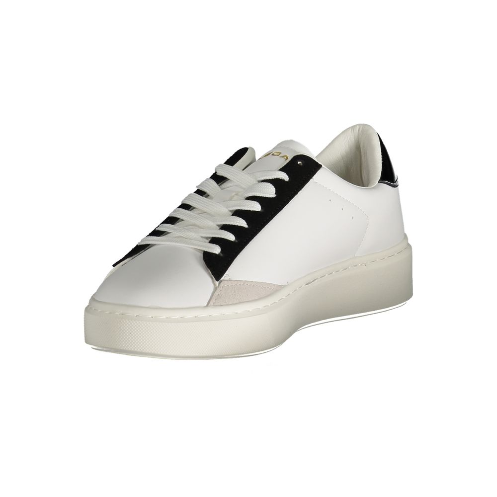 Gas White Polyester Sneaker