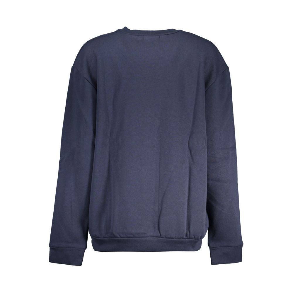 Cavalli Class Blue Cotton Sweatshirt