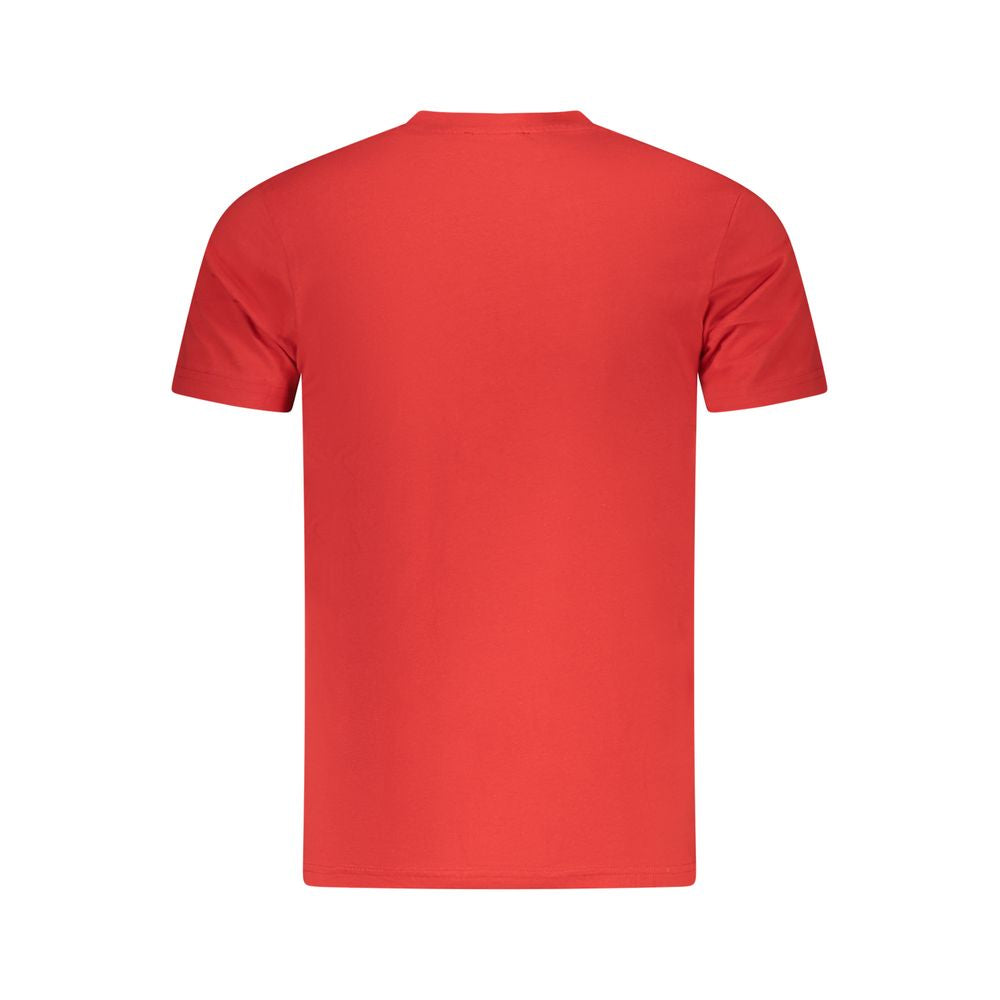 Cavalli Class Red Cotton T-Shirt
