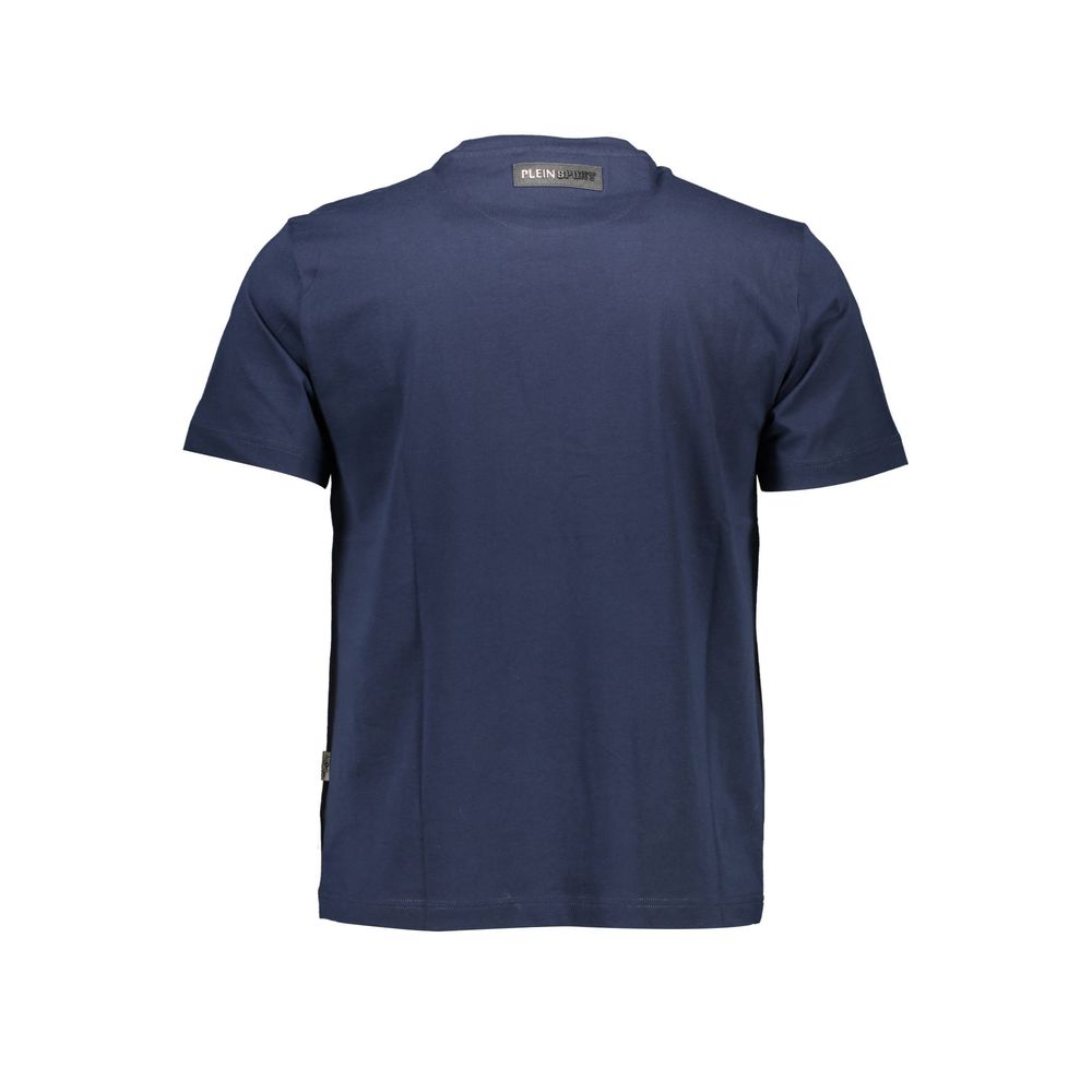 Plein Sport Blue Cotton T-Shirt