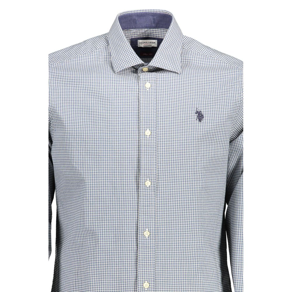 U.S. POLO ASSN. Blue Cotton Shirt