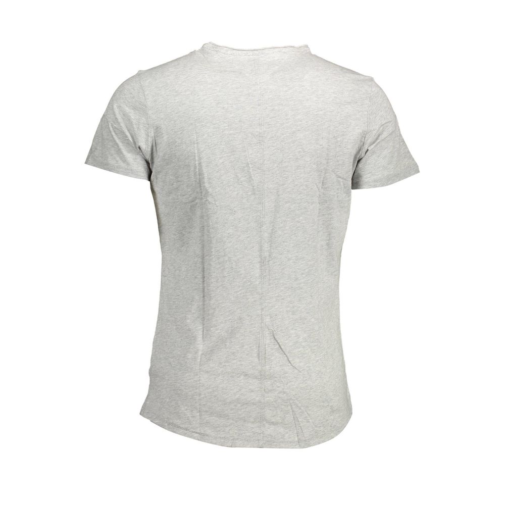 Tommy Hilfiger Gray Cotton T-Shirt
