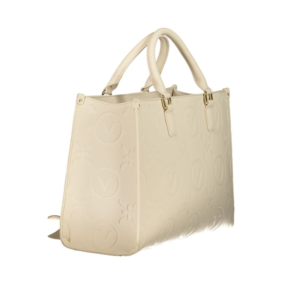 Mario Valentino Beige Polyethylene Handbag