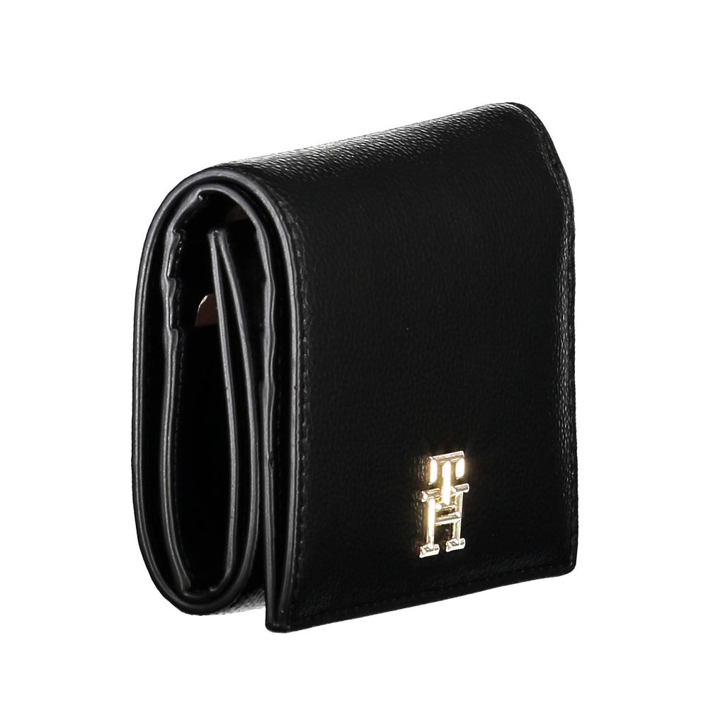 Tommy Hilfiger Black Polyethylene Wallet