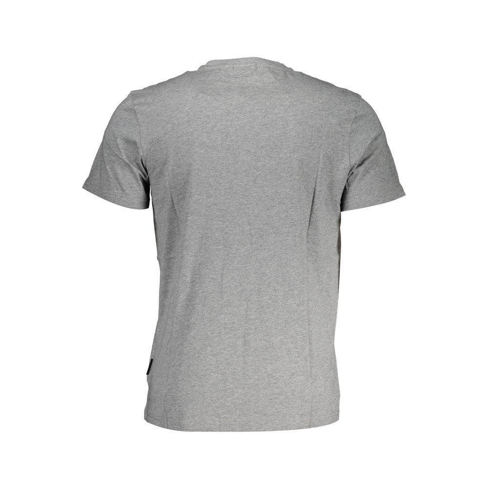 Napapijri Gray Cotton T-Shirt