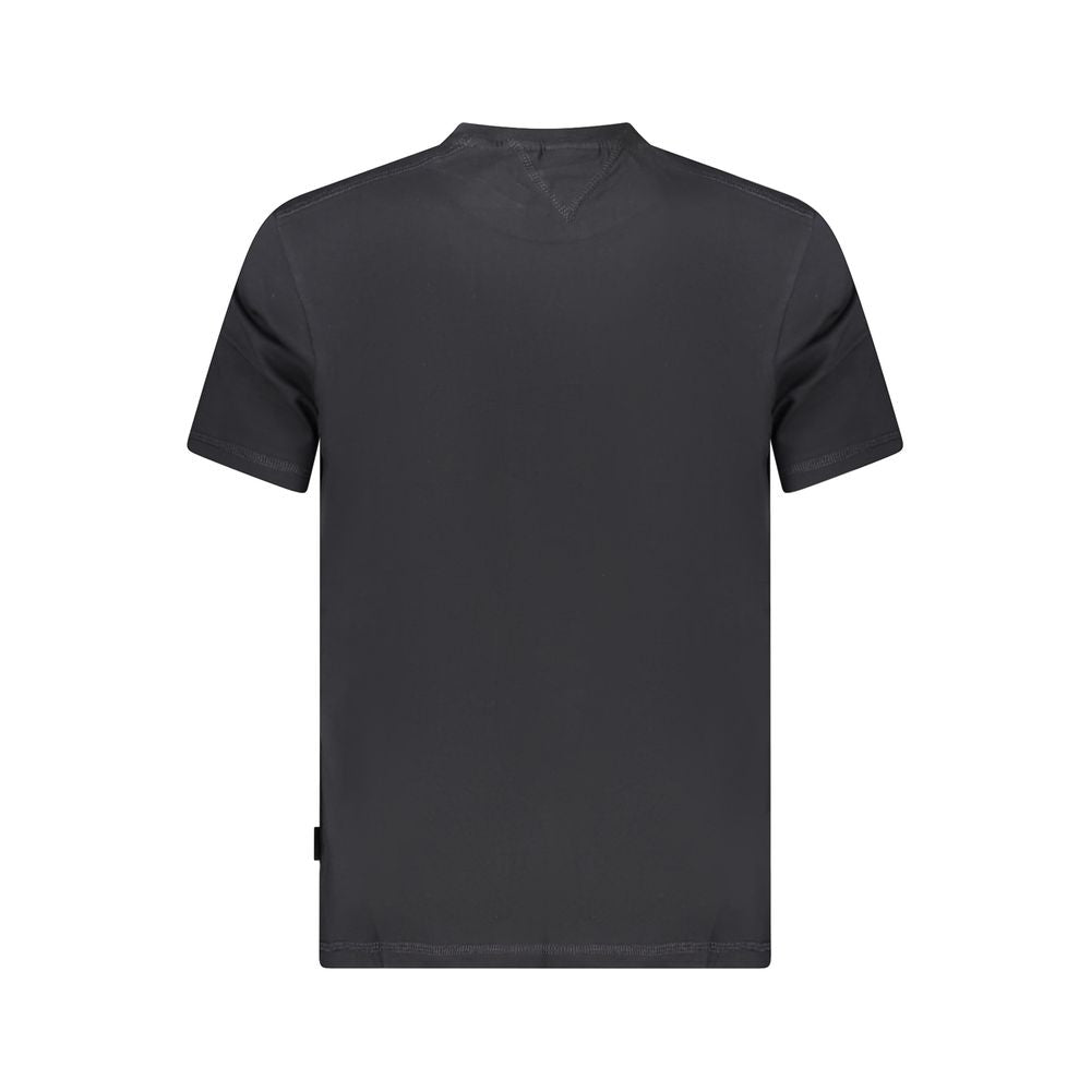 Napapijri Black Cotton T-Shirt