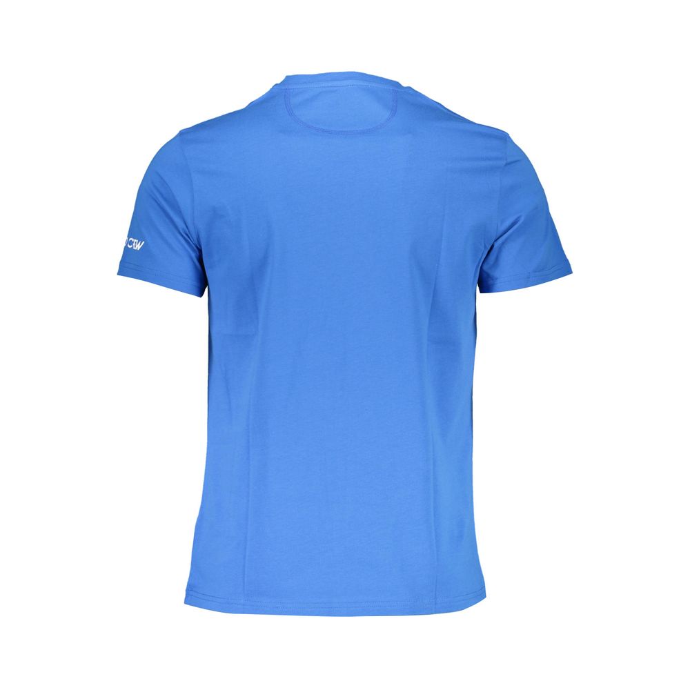 La Martina Blue Cotton T-Shirt