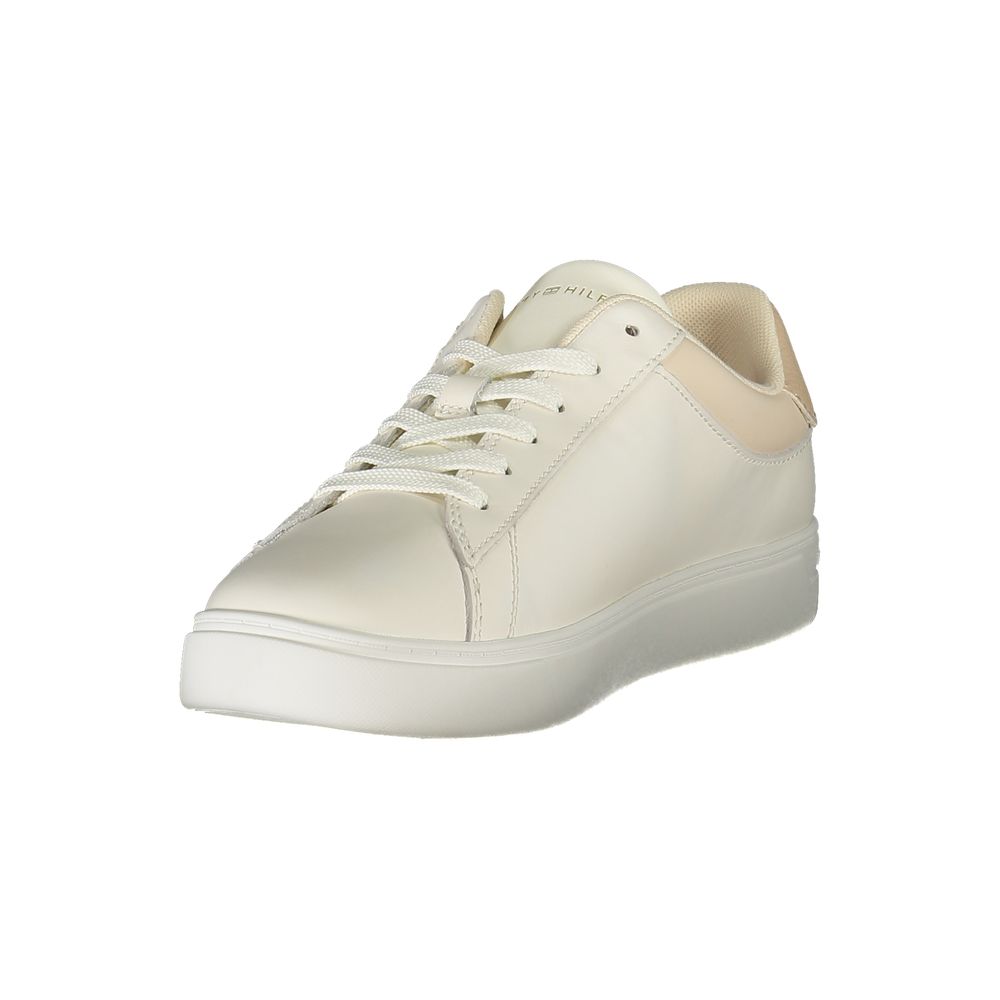 Tommy Hilfiger Beige Polyester Sneaker