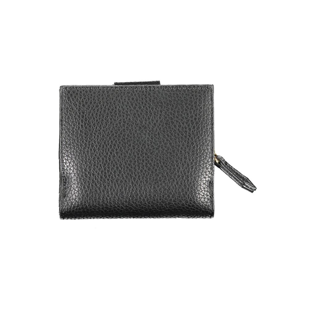 Mario Valentino Black Polyethylene Wallet