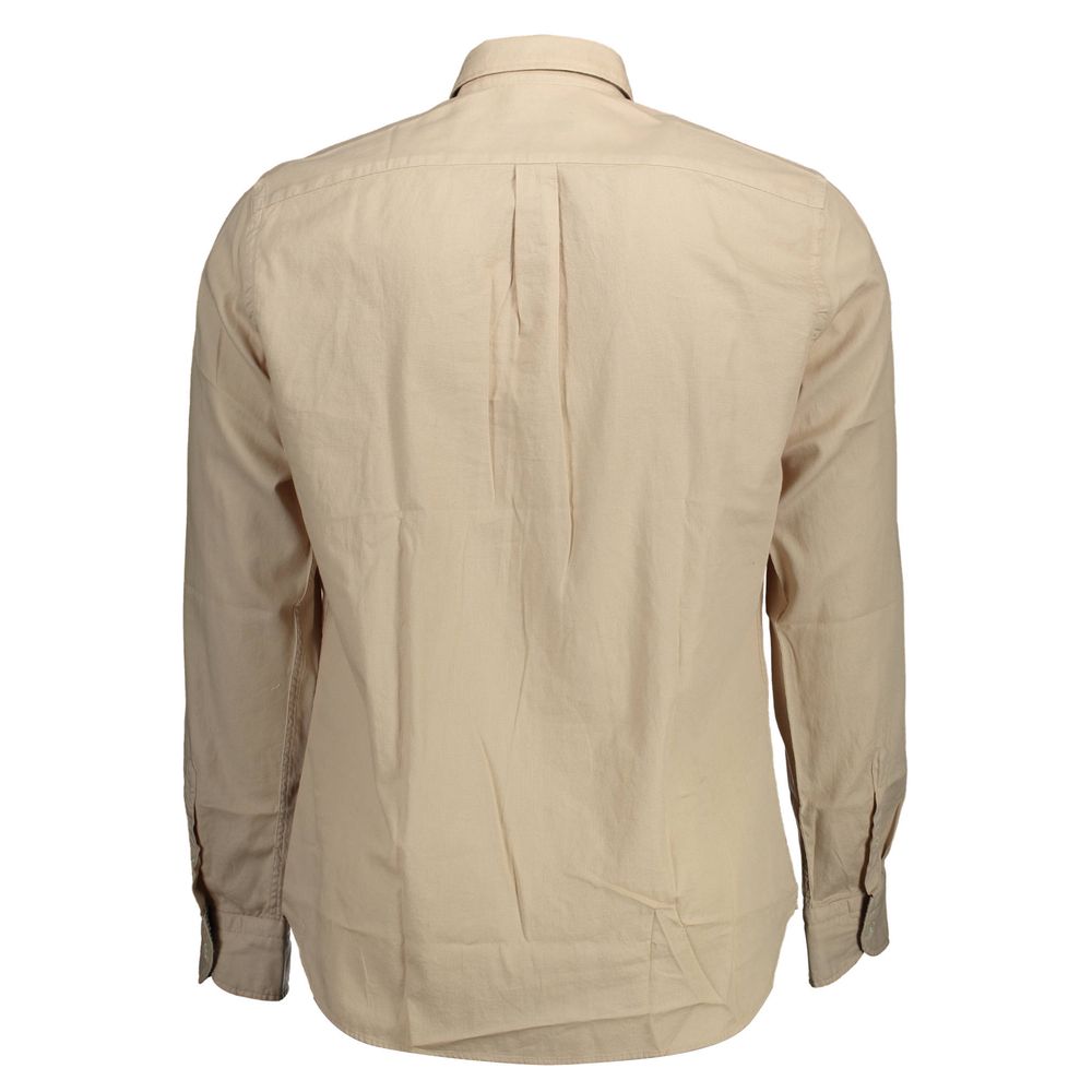 Harmont & Blaine Beige Cotton Shirt