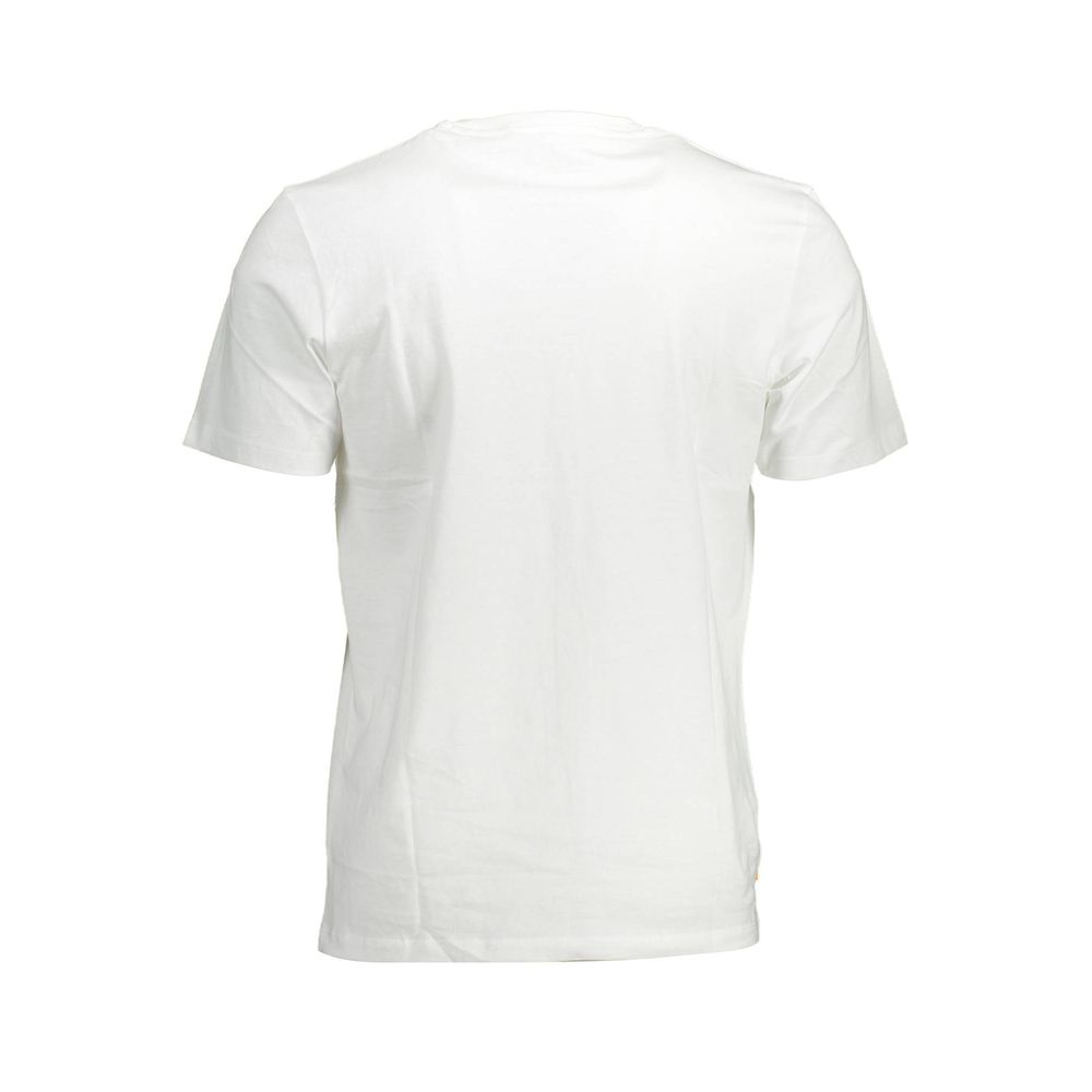 Timberland White Cotton T-Shirt