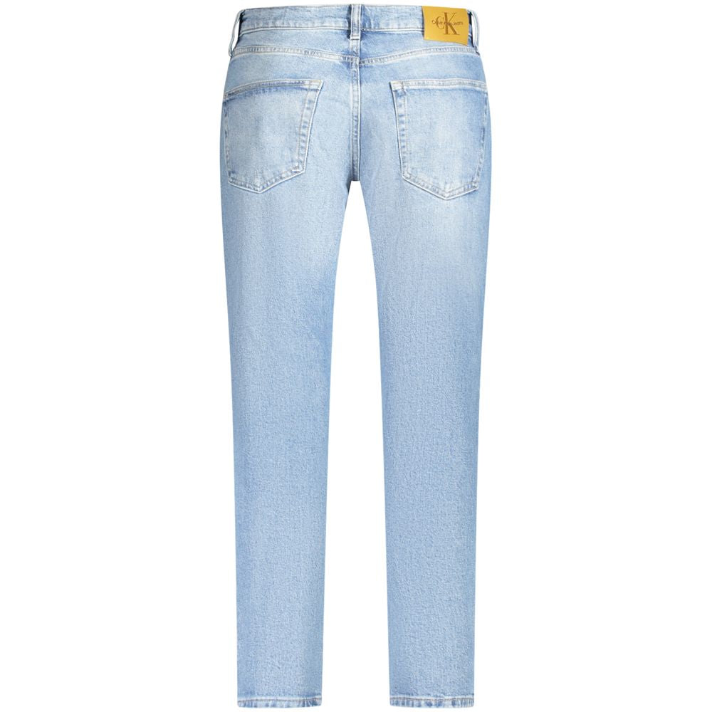 Calvin Klein Blue Cotton Jeans Denim