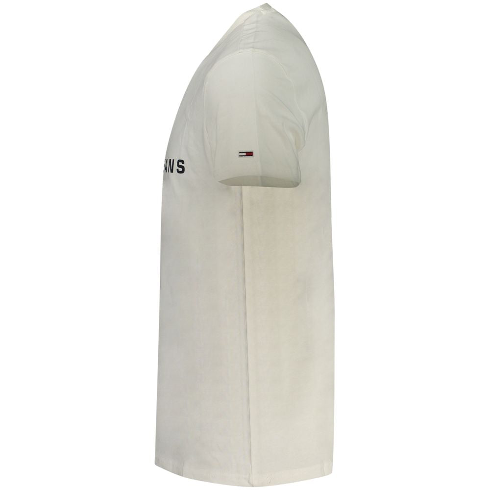 Tommy Hilfiger White Cotton T-Shirt