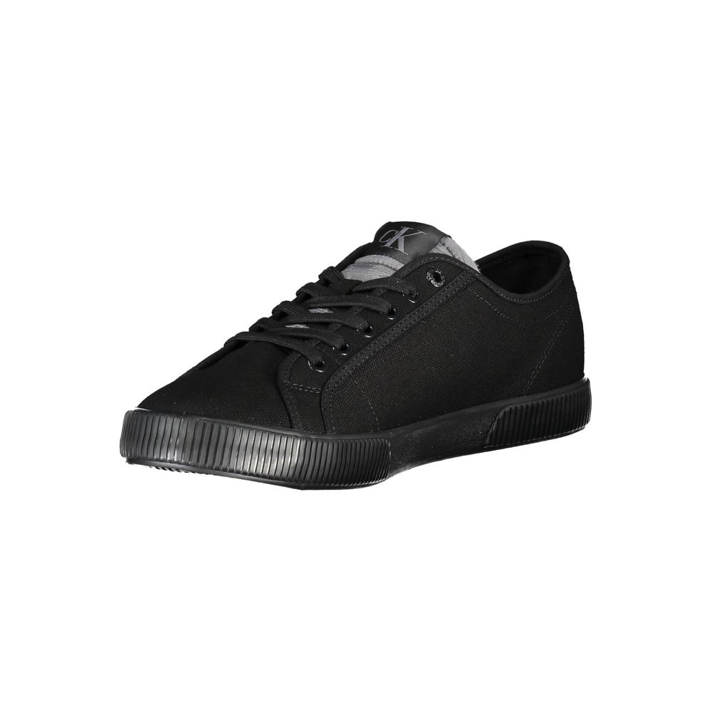 Calvin Klein Black Cotton Sneaker