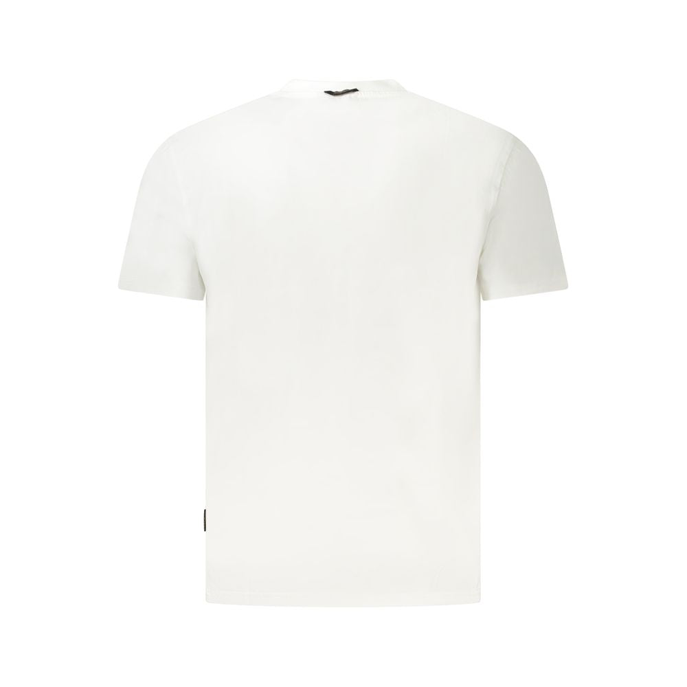 Napapijri White Cotton T-Shirt