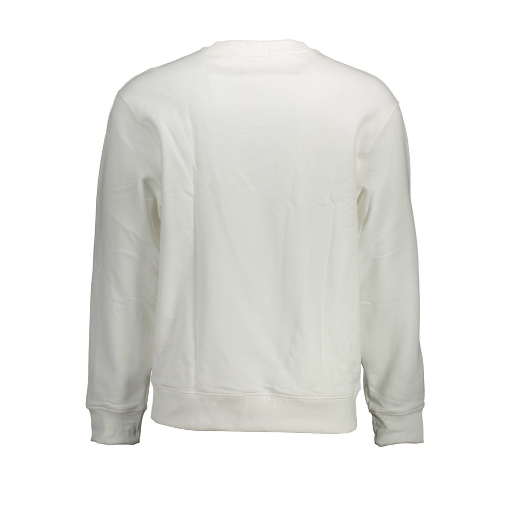 Calvin Klein White Cotton Sweatshirt