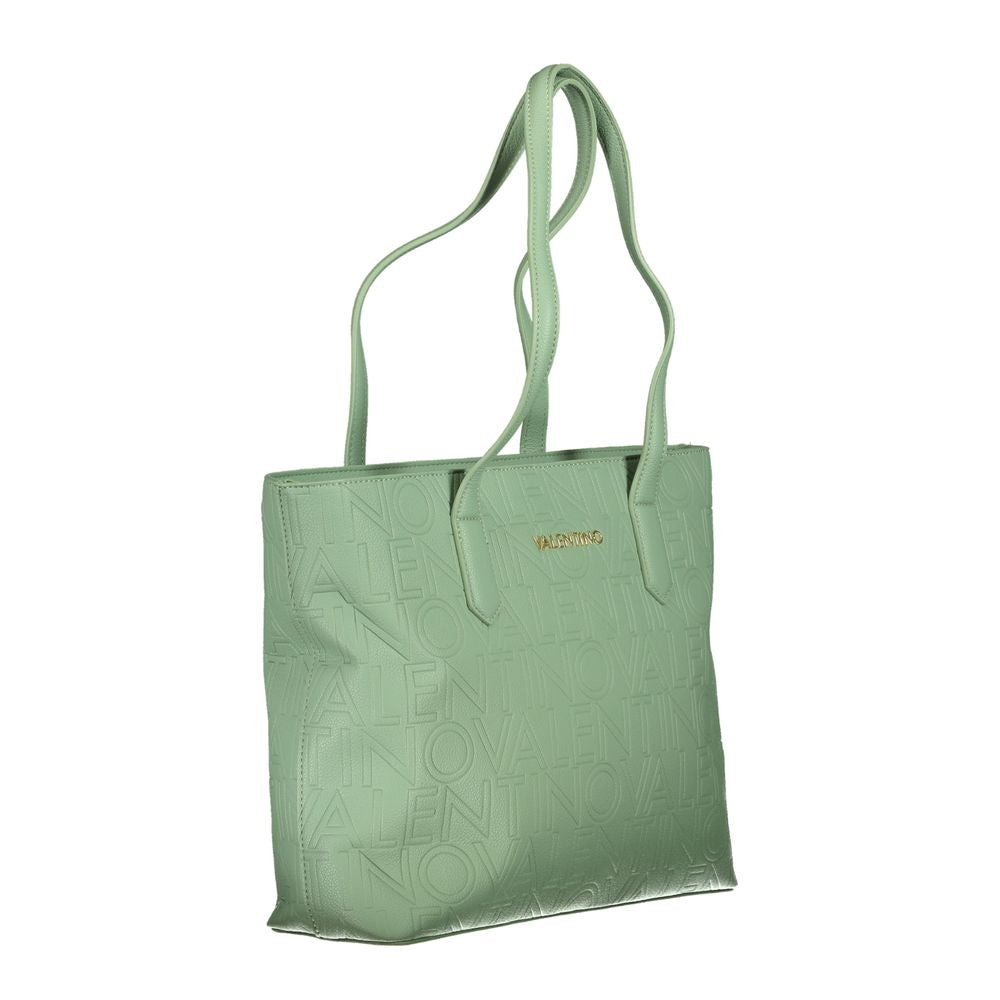Mario Valentino Green Polyethylene Handbag