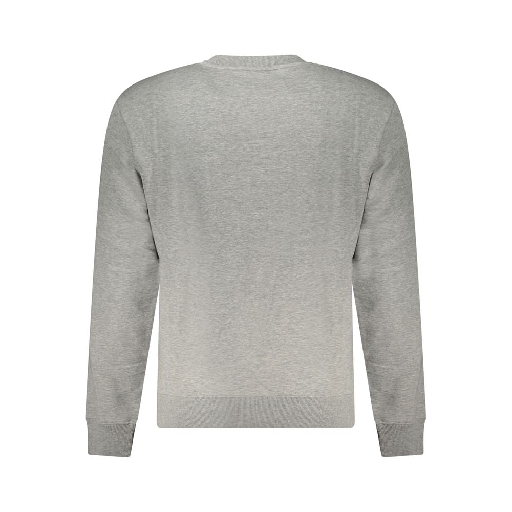 Napapijri Gray Cotton Sweatshirt