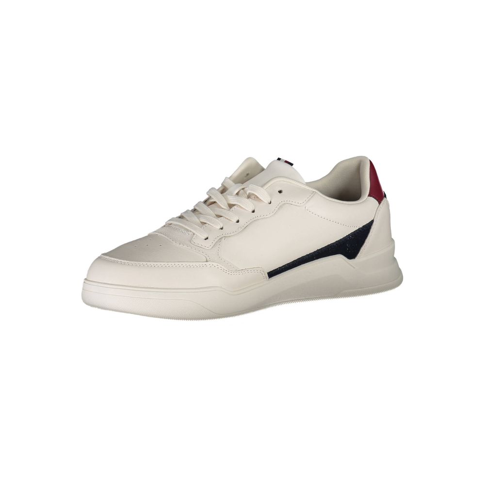 Tommy Hilfiger White Polyester Sneaker