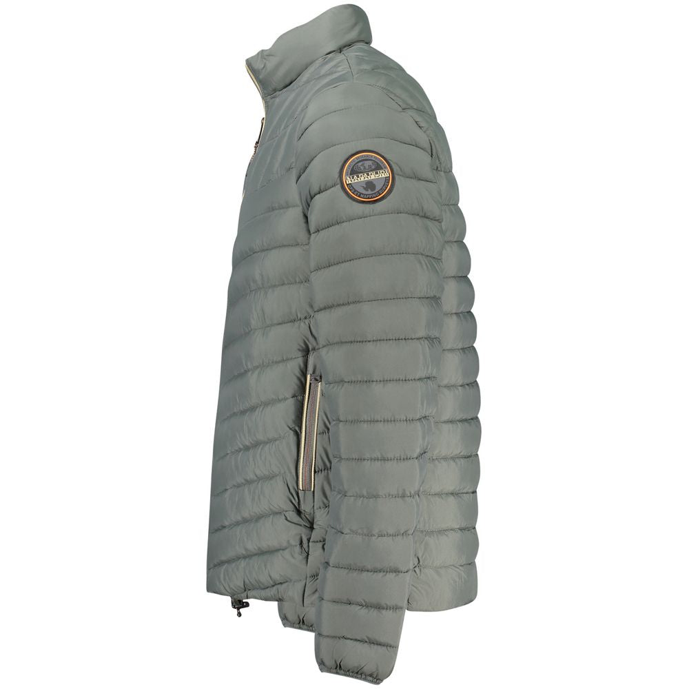 Napapijri Green Polyamide Jackets & Coat