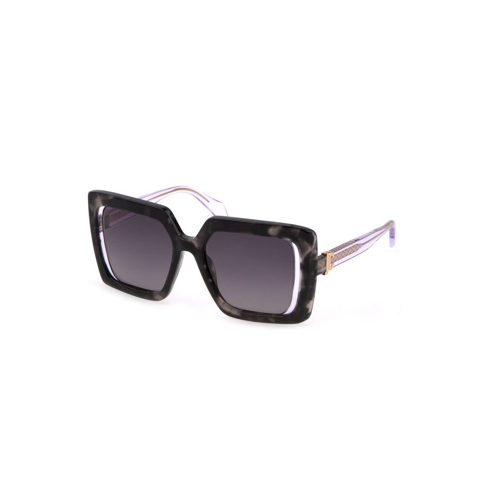 Just Cavalli Black Plastic Sunglass
