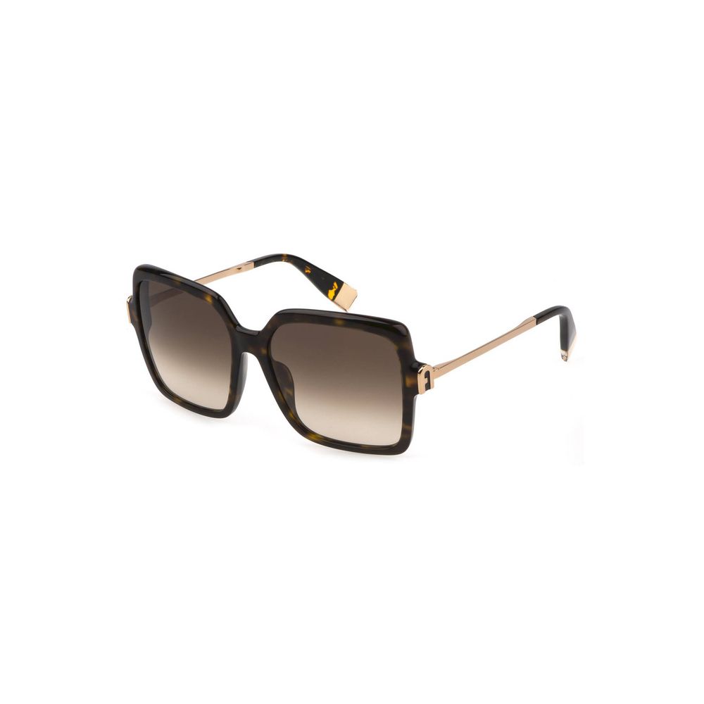 Furla Brown Acetate Sunglass