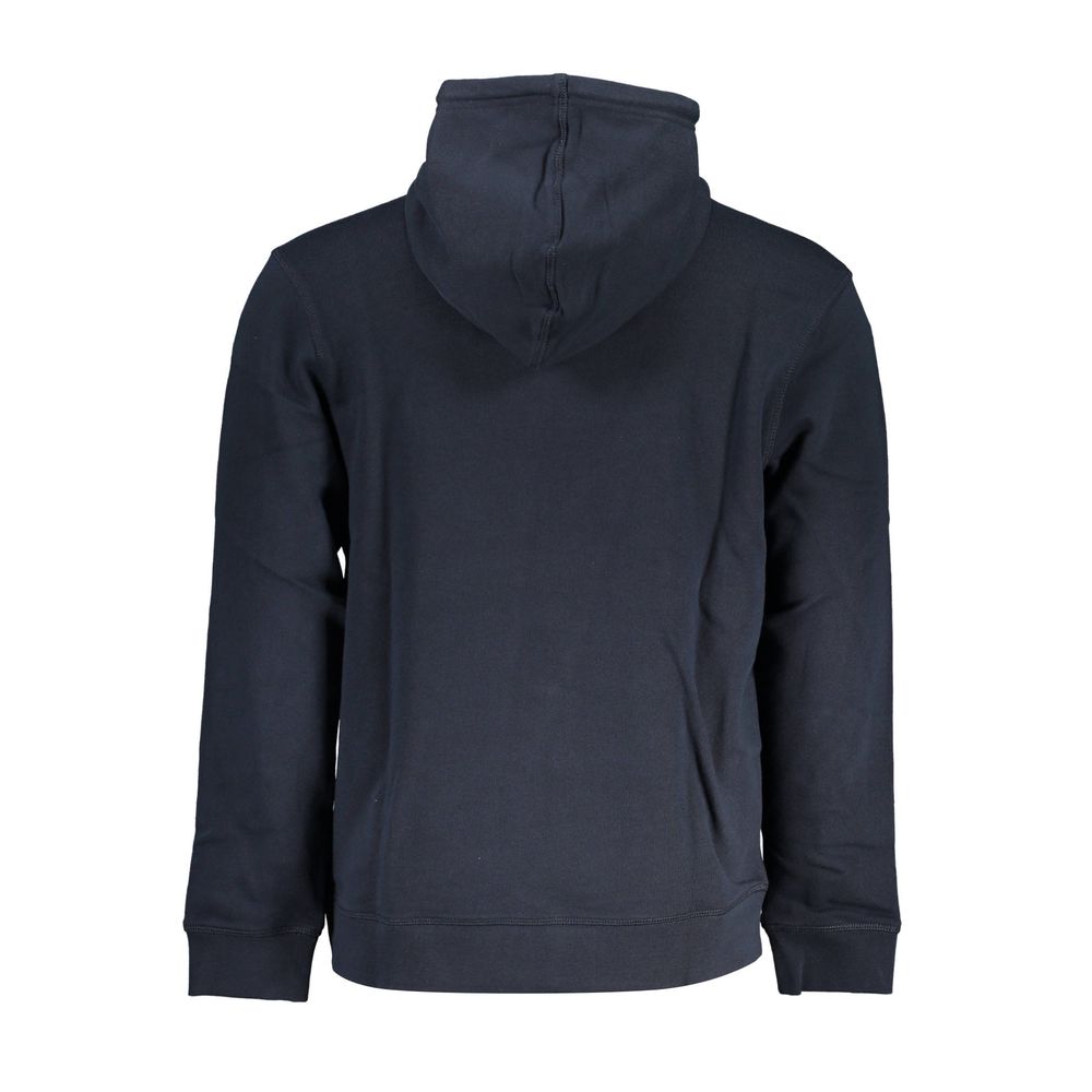 Hugo Boss Blue Cotton Men Sweater