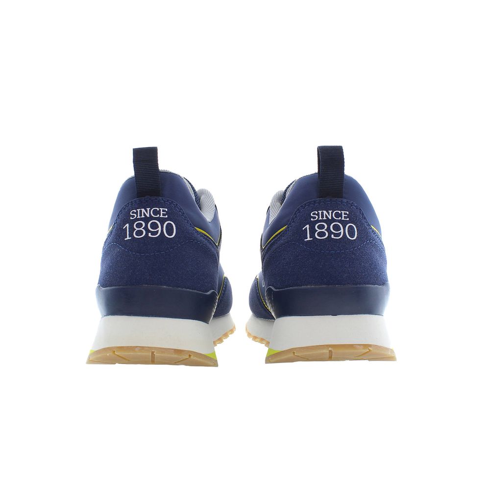 U.S. POLO ASSN. Blue Polyester Sneaker
