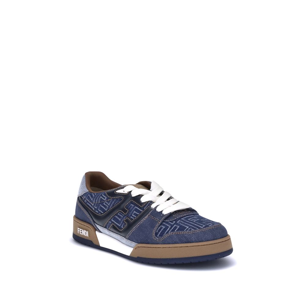 Fendi FF Denim Sneakers