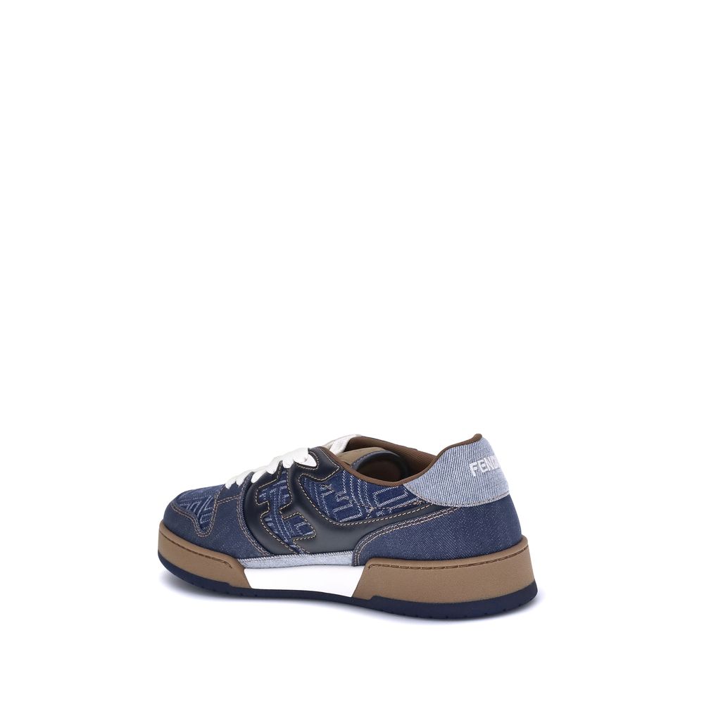 Fendi FF Denim Sneakers
