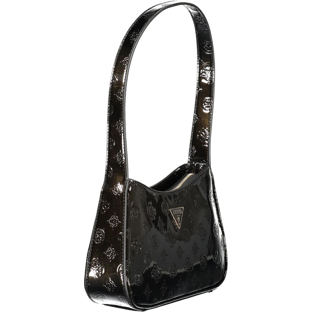 Guess Jeans Black Polyethylene Handbag