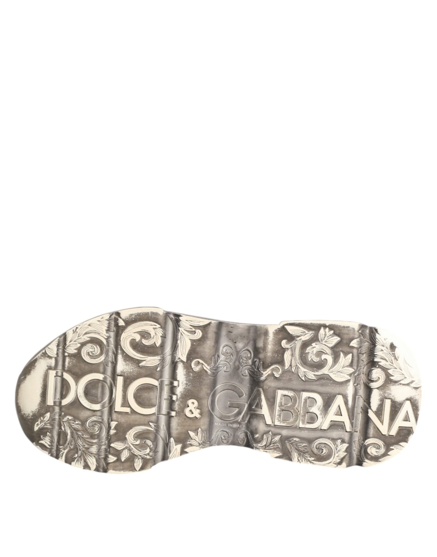 Dolce & Gabbana White Daymaster Low Top Men Sneakers Shoes