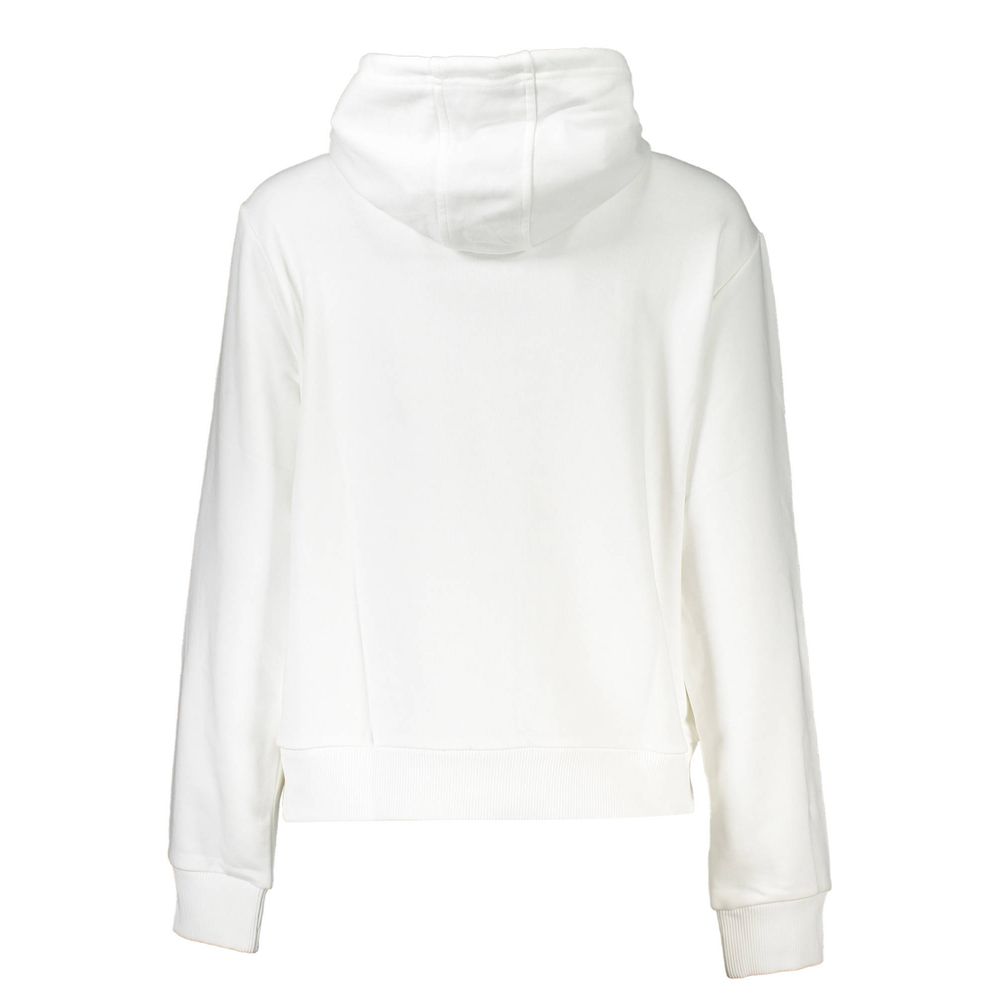 Cavalli Class White Cotton Sweatshirt