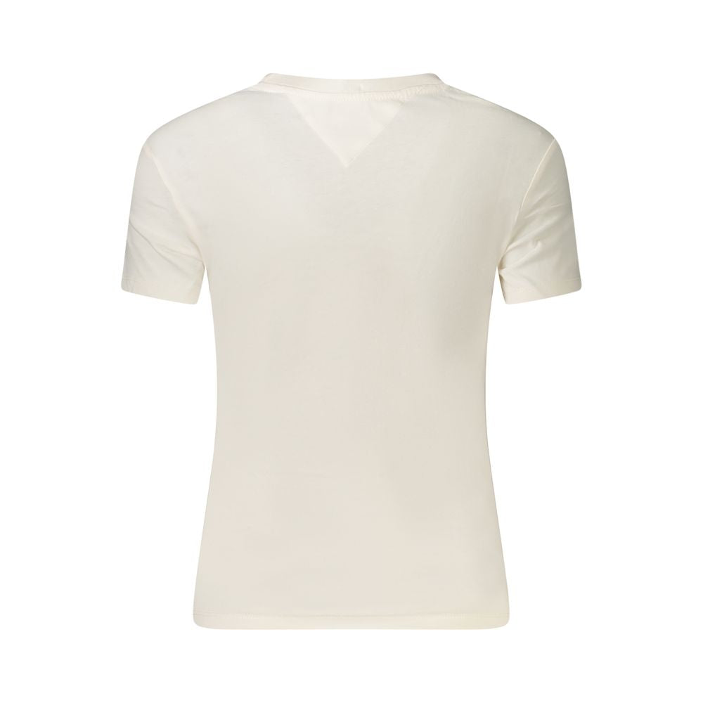 Tommy Hilfiger White Cotton T-Shirt